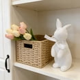 thumbnail image 4 of Tyidzon Flocked Bunny Easter Decorations with Bow Ties, Rabbit Figurines for Easter Centerpieces, Spring Home Tabletop Shelf Decor & Seasonal Gift, 4 of 6