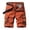 khaki, variant on HXWCHs Men's Outdoor Casual Elastic Waist Relaxed Fit Lightweight Cargo Pants for Hiking Fishing and Work 31 orange