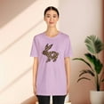 thumbnail image 4 of Bunny Short Sleeve T-shirt, Rabbit Women T-shirts, Easter T-shirts, 4 of 4