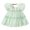Green, variant on Vedolay Little Girl Dress Girls Dress Sloping Shoulder Bridesmaid Wedding Princess Children's Bow Birthday Ball Party Show Evening Lavender,Green 12-18 Months
