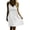 White, variant on Lovzfmll Casual Linen Blend Shift Maxi Dress for Women, Loose V Neck Short Sleeve Dress Black, XL