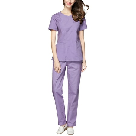

Nursing Uniforms Clothes Scrub Hospital Tops Nurse Scrubs Medical Sets Jackets Uniform After Birth Breastfeeding Set