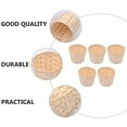 thumbnail image 5 of 5PCS Mini Woven Baskets Without Handles for Favors Crafts Decor Suitable for Occasions(7.5X6cm), 5 of 9