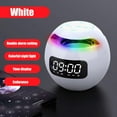 thumbnail image 2 of CNKOO Alarm Clock Radio Bluetooth Speaker Noise Reduction Practical Bedside Radio Alarm Clocks, 2 of 11