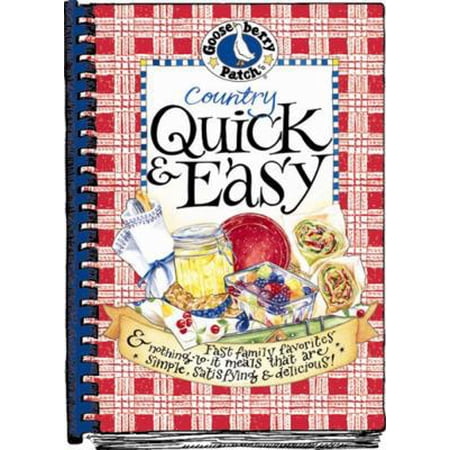 Country Quick & Easy Cookbook (Everyday Cookbook Collection) Paperback
