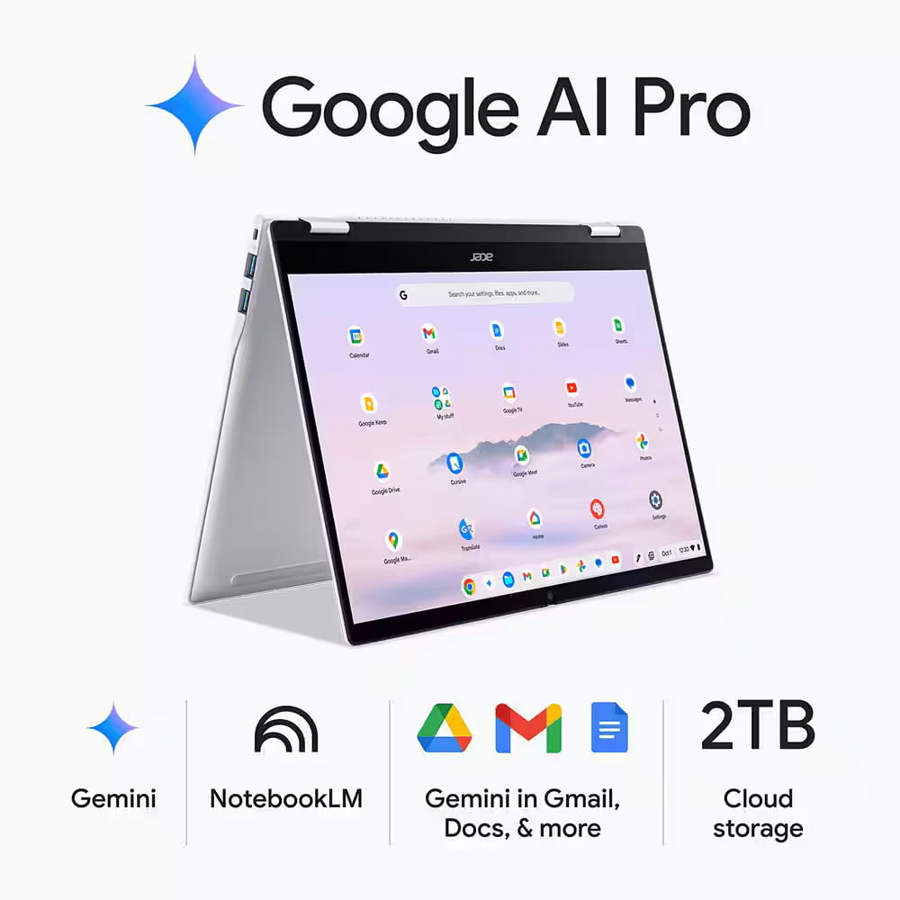 Acer Spin 513 Qualcomm 4GB/64GB Chromebook, 13.3