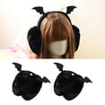 thumbnail image 2 of Sardfxul Windproof Cartoon Demon Wings Shape Earmuff Creative Earwarmer for Teens Winter, 2 of 8