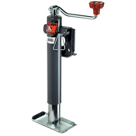 Bulldog 1514010117 2,000 Lb A Frame Topwind Trailer Jack Stand w/10" of Travel