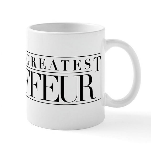 CafePress - Worlds Greatest Chauffeur Mugs - 11 oz Ceramic Mug - Novelty Coffee Tea Cup