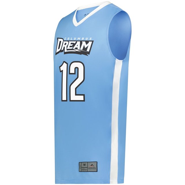 Augusta Sportswear Men's Standard Match-Up Basbketball Jersey, White/Graphite, Medium