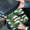 thumbnail image 4 of Werpe Palm Leaves Diving Fabric Laptop Sleeve Carrying Bag Computer Protective Handle Case 15inch, 4 of 5