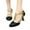Black, variant on Latin Dance Shoes for Women Ballroom Dancing Prom Shoes Woman Salsa T-Strap Kitten Dress Pump