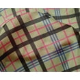 thumbnail image 4 of oneOone Silk Tabby Light Green Fabric Madras Check Craft Projects Decor Fabric Printed By The Yard 42 Inch Wide, 4 of 4