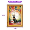 thumbnail image 5 of Happy Birthday to Scottish Terrier Kitten Party Balloons Cake Acrylic Plaque with Wood Photo Frame Box Scottie Dog Lover Gifts Light Box - 00027, 5 of 5