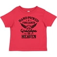 thumbnail image 3 of Inktastic Handpicked for Earth by My Grandpa in Heaven Angel Wings Boys or Girls Baby T-Shirt, 3 of 5