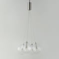 thumbnail image 5 of Et2 E25084-18 Burst 4 Light 17" Wide Led Pendant - Black, 5 of 6