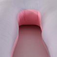 thumbnail image 2 of Funda de almohada de embarazo Funda de algodón tipo U para mujeres embarazadas (rosa gris) Sywqhk Libre de BPA, 2 of 8