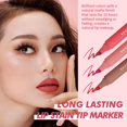 thumbnail image 2 of Wmool Long Lasting Lip Stain Tip Marker Lipliner Pencil Matte Liquid Lipglaze, 2 of 8