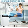 thumbnail image 3 of Takywep 14000 BTU Portable Air Conditioner with Cooling, Dehumidifying & Fan, White, For Home & Office, 3 of 7