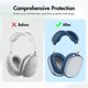 thumbnail image 5 of Funda Protectora 4 en 1 Silicona + TPU A Prueba Golpes Impermeable para AirPods Max, 5 of 9