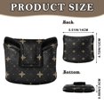 thumbnail image 2 of Haosy Luxury Gold Stars Dot Golf Mallet Putter Cover Strong Magnetic Leather Golf Club Headcover Closure, 2 of 7