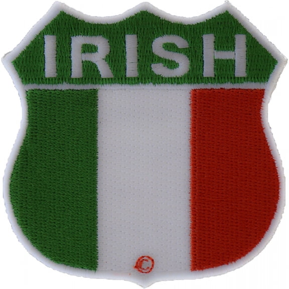 Irish Shield Flag Patch