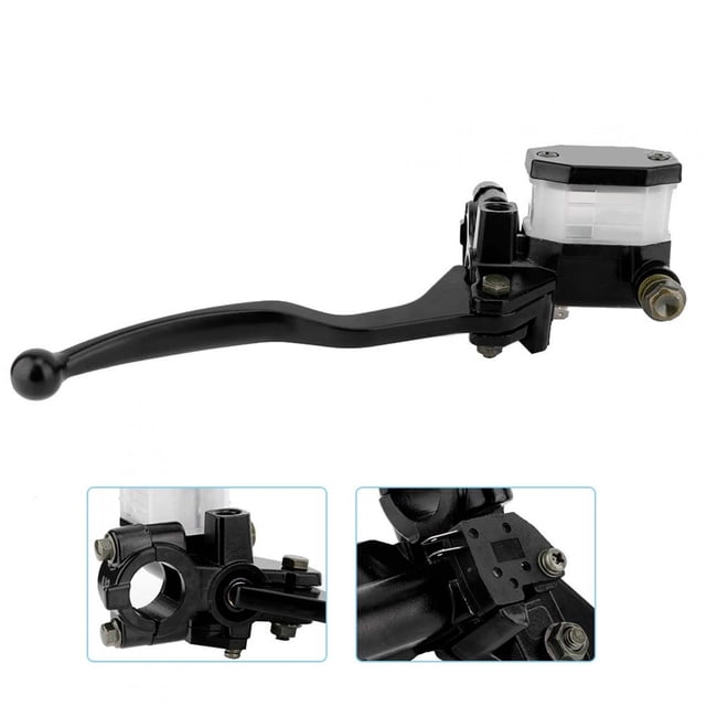 Front Brake Master Cylinder, Black Universal Motorcycle Brake Clutch Master , For Suzuki GS125 GN125 GN250 GS250