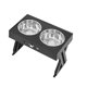 thumbnail image 1 of Cuenco para gatos de acero inoxidable, cuenco doble ajustable para comida de gatos, accesorios duraderos para mascotas Ehuebsd Libre de BPA, 1 of 2