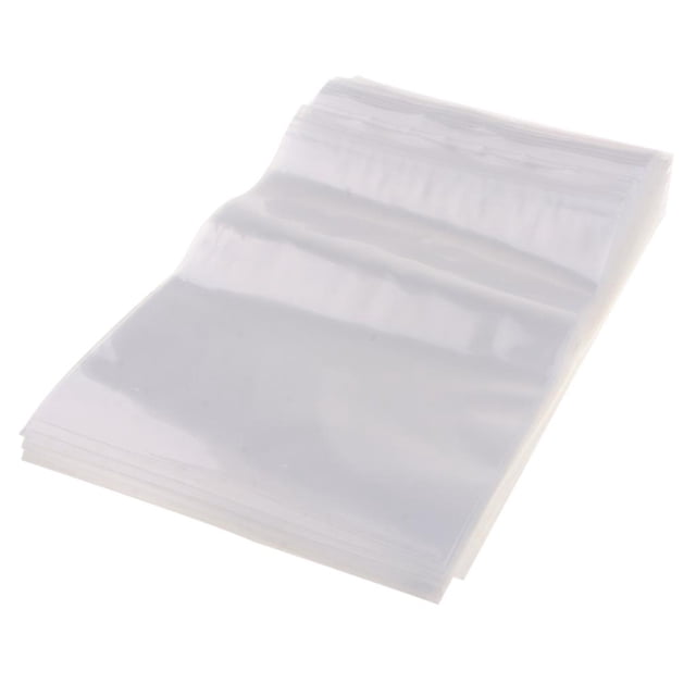 100 bolsas de celofán de , bolsas de plástico resellables con cremallera, para almacenar dulces, , panadería, comida u otros 9.06 x 12.99 pulgadas BLESIY Bolsas de plástico sellables