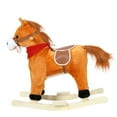 thumbnail image 5 of Interactive Rocking Horse with Sound & Moving Parts, Plush Riding Toy for Kids 1-6 Years, 110lbs Capacity, Eye-Catching Nursery Decor, 5 of 8
