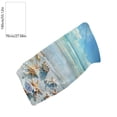 thumbnail image 3 of Cififendec Ocean Seashell Microfiber Bath Towel, Oversized Travel Foldable Skin-Friendly Quick Dry Absorbent and Sandproof Beach Towel, Holiday Gift, 3 of 5