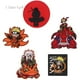 thumbnail image 2 of anime naruto de dibujos animados insignia de tela de hierro en parches para ropa pegatinas insignia parches en la ropa apliques, 2 of 4