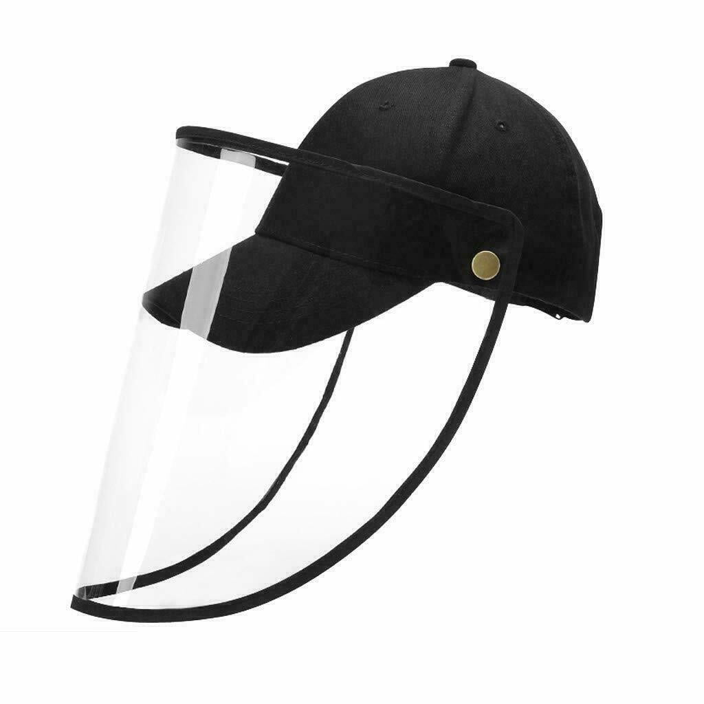 Removable Face Shield hat Facial Cover 