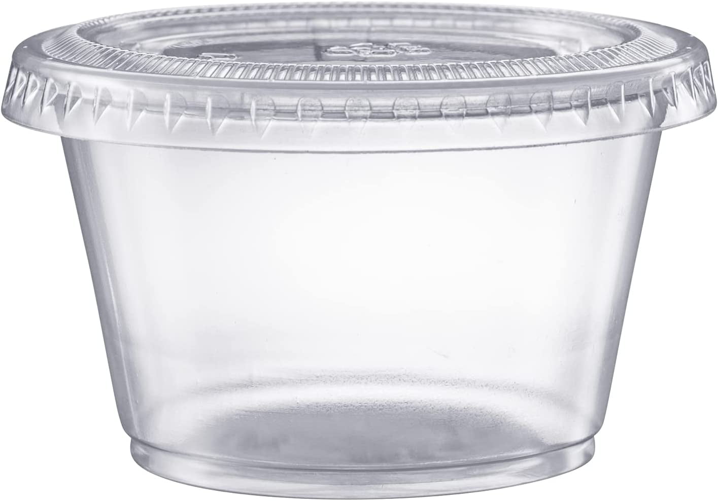 915 Generation 100 Pieces Small Plastic Containers with Lids, 25Ml