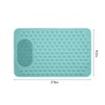 thumbnail image 3 of Rubber Bathroom Floor Mat Non-Slip Suction Cup 15x27in Massage Foot Scrubber Easy Clean Thin Shower Rug for Bathtub Wet Room Laundry Kitchen Multiple Colors, 3 of 5
