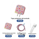 thumbnail image 4 of Funda Protectora Para Cargador De Cable De Datos De Phone Eo Safe Imports Rosa, 4 of 5
