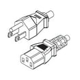 thumbnail image 1 of North American CSA Powercord - BK, 10ft, 1 of 1