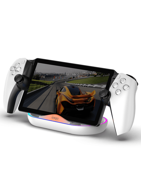 Charging Base With Type C For PlayStation Portal Game Console Portable PSP Stand Holder For PS Portal Game Accessories with RGB light