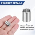 thumbnail image 2 of Uxcell 12PCS M7 Aluminum Spacers 7mm ID x 10mm OD x 12mm L Round  Metal Spacer for Screws Bolts, 2 of 6