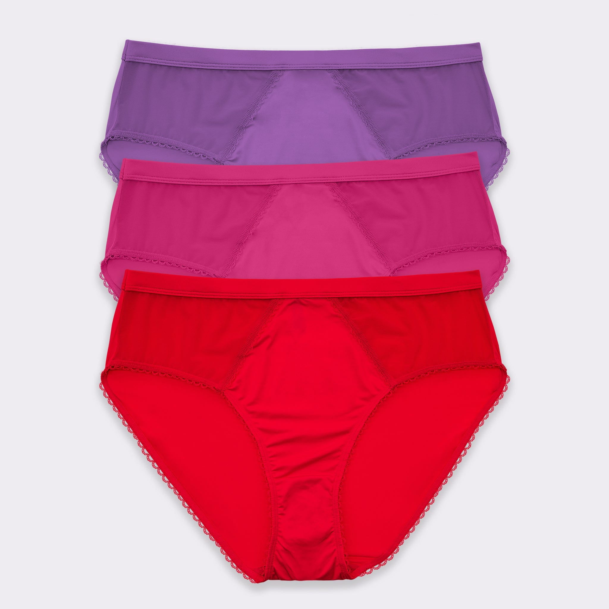 PARFAIT Racing Red Micro Dressy French Cut Panty