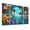 Color 3, variant on Stained Glass Style 8 Pack Art Acoustic Panels Sound Absorbing Birds Flowers Branches Decorative Soundproof Wall Panels Self Adhesive for Nursery Game Room Bedroom 48"x32"