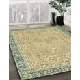 thumbnail image 2 of Ahgly Company Indoor Rectangle Abstract Brown Gold Oriental Area Rugs, 2' x 3', 2 of 6