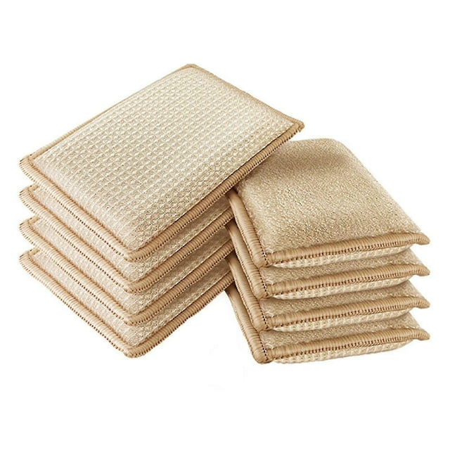 Bamboos Spons For Kit Cleaning Absorpt Dish Spon6pcs-
