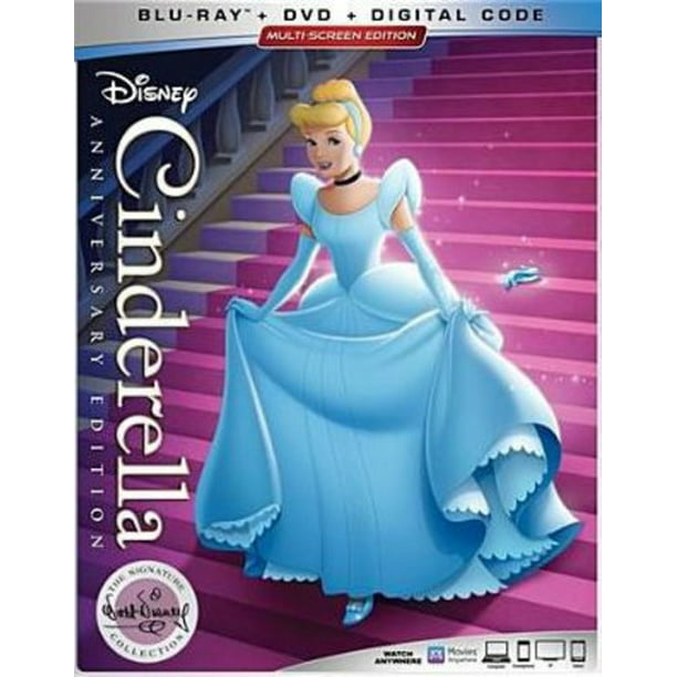 Cinderella The Walt Disney Signature Collection Blu Ray Dvd Walmart Com Walmart Com