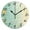 Black, variant on Wall Clock 10 Inch Battery Operated Clocks Living Room Decor, Silent Non-Ticking for Living Room Home Kitchen office Clock Starfish and Shells