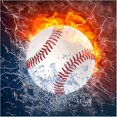 thumbnail image 1 of Diamond Painting Kits Baseball Diamond Art kits for Adults Full Drill Paint with diamonds Ball diamond dots DIY Dimond paintings for teens 12x12inch, 1 of 4