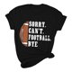 thumbnail image 1 of Honeeladyy - Camiseta de manga corta con estampado de letras de verano para mujer, ideal como regalo de boda o para playa, 1 of 6
