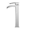 thumbnail image 2 of Vinnova Belair Single Lever Vessel Bathroom Faucet Brushed Nickel, 2 of 4
