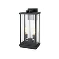 thumbnail image 3 of Elegant Lighting Theodore 9" Outdoor Wall Sconce in Black, 3 of 8