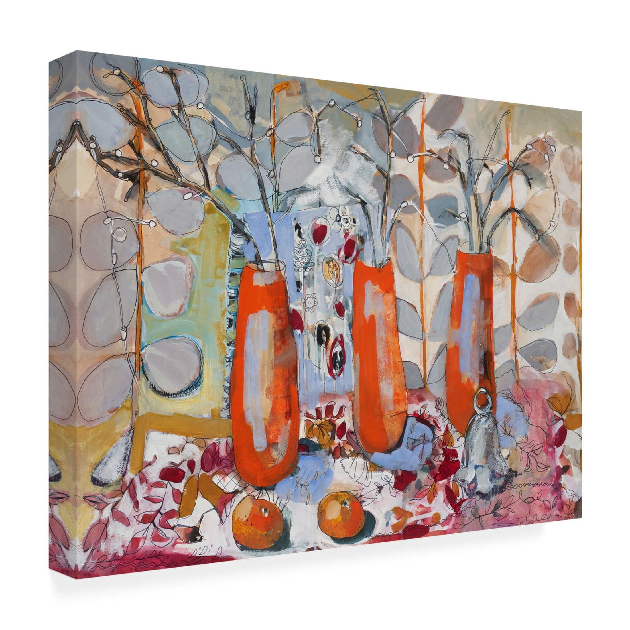 Trademark Fine Art Erin McGee Ferrell A Fruitful Day Canvas Wall Art